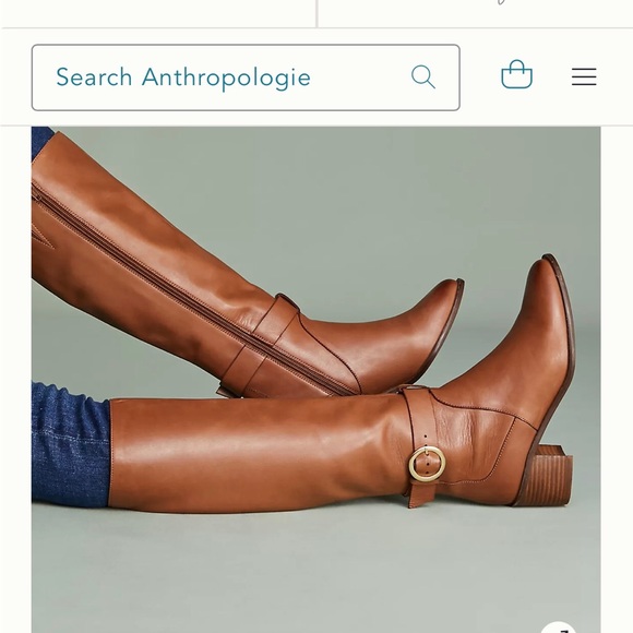 Anthropologie Liendo by Seychelles Tall Black Riding Boots Womens Sz 6 1/2 - Picture 14 of 15